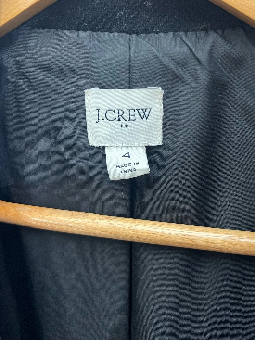 J CREW • Factory City Coat wool blend with an asymmetrical zipper closure. - Picture 4 of 13